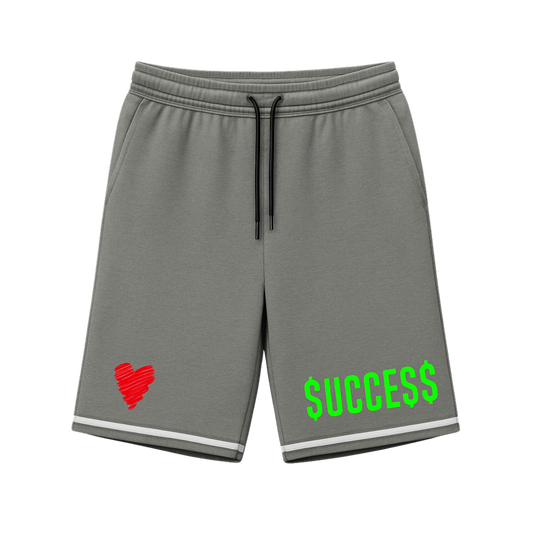$UCCESS Shorts – Gray Edition