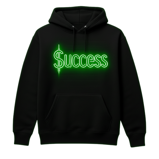 $UCCESS Neon Hoodie – Green Edition