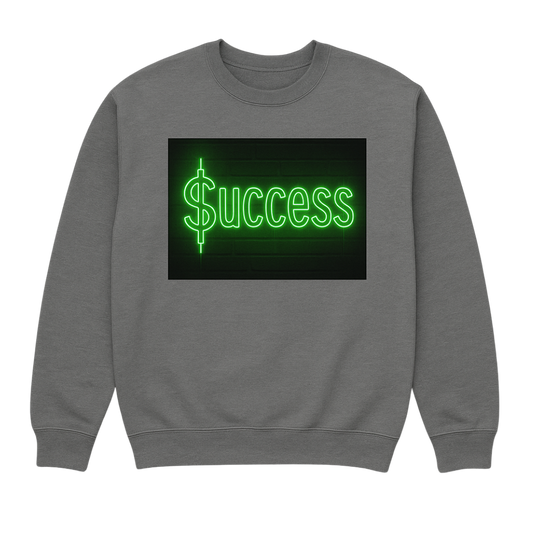 $UCCESS Neon Crewneck
