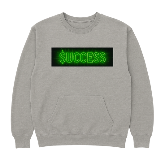 Energy $UCCESS Crewneck – Green Lightning Edition
